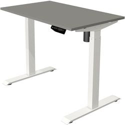 Scrivania sit-stand Kerkmann 10388812 mossa 1 grafite; bianco