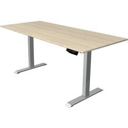 Kerkmann scrivania sit-stand 10227750 mossa 1 acero; argento