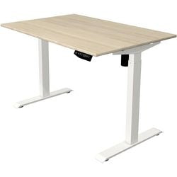 Kerkmann scrivania sit-stand 10359750 mossa 1 acero; bianco