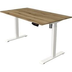 Kerkmann scrivania sit-stand 10358355 mossa 1 rovere; bianco