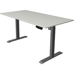 Scrivania sit-stand Kerkmann 10181311 melaminico antracite; grigio chiaro
