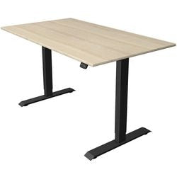 Sit-stand desk Kerkmann 10181450 melamine anthracite; maple