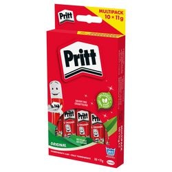 Colla stick Pritt Original da 11 g, confezione da 10