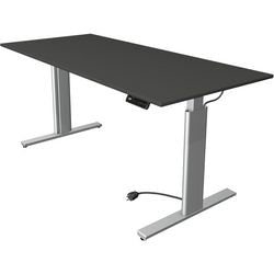Kerkmann sit-stand desk 10233413 chipboard anthracite, silver
