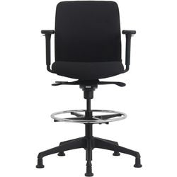Sedia da disegno euroseats vigo tessuto nero