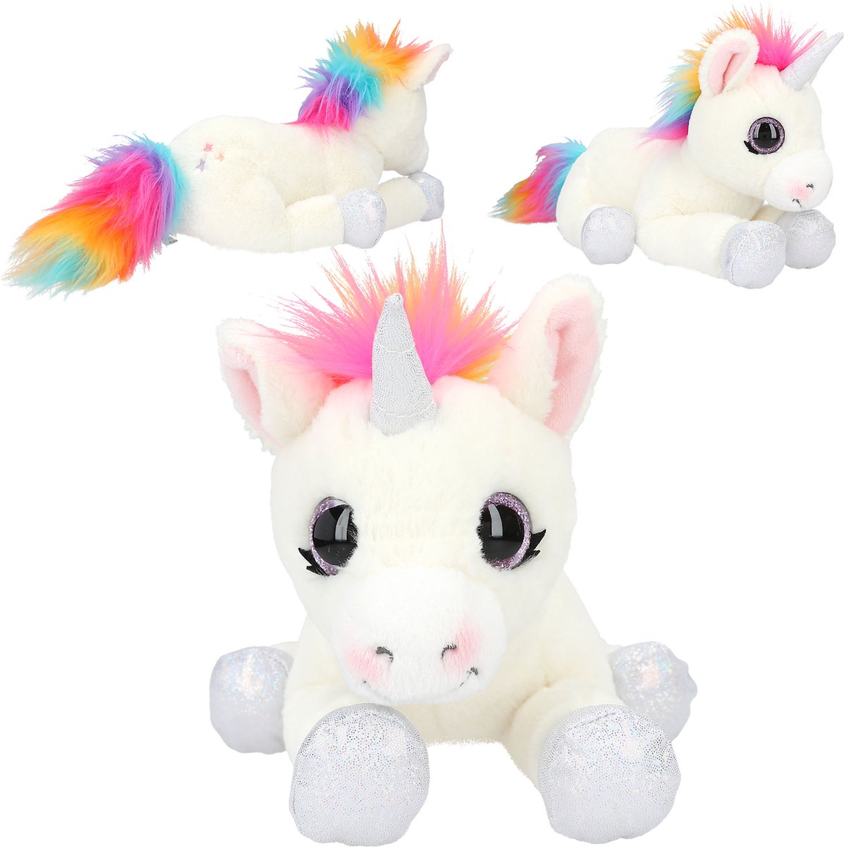 Depesche - ylvi knuffel eenhoorn liggend - 30 cm