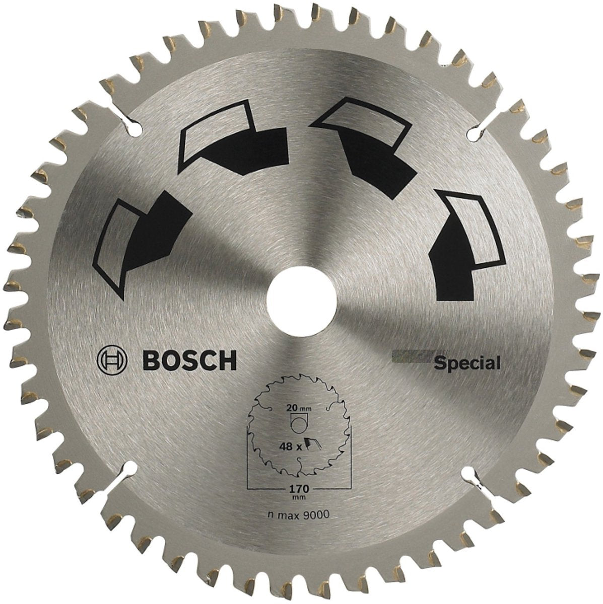 Hoja de sierra circular Bosch especial 170 x 20 x 2,5 mm - 48