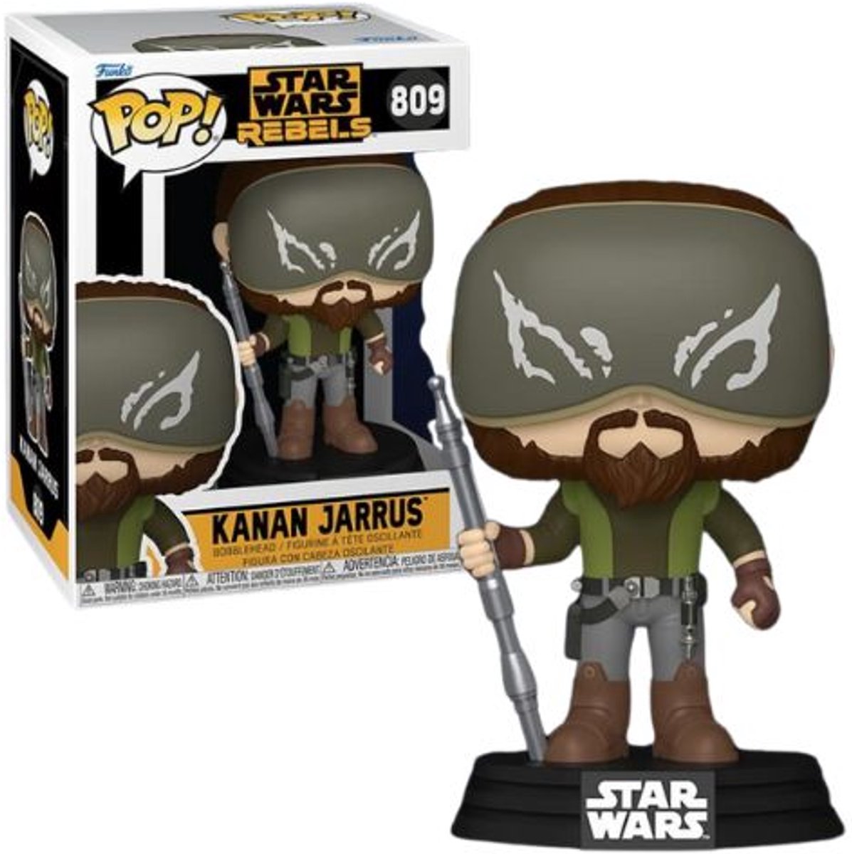 Funkopop! Star Wars: Ribelle - Kanan Jarrus #809