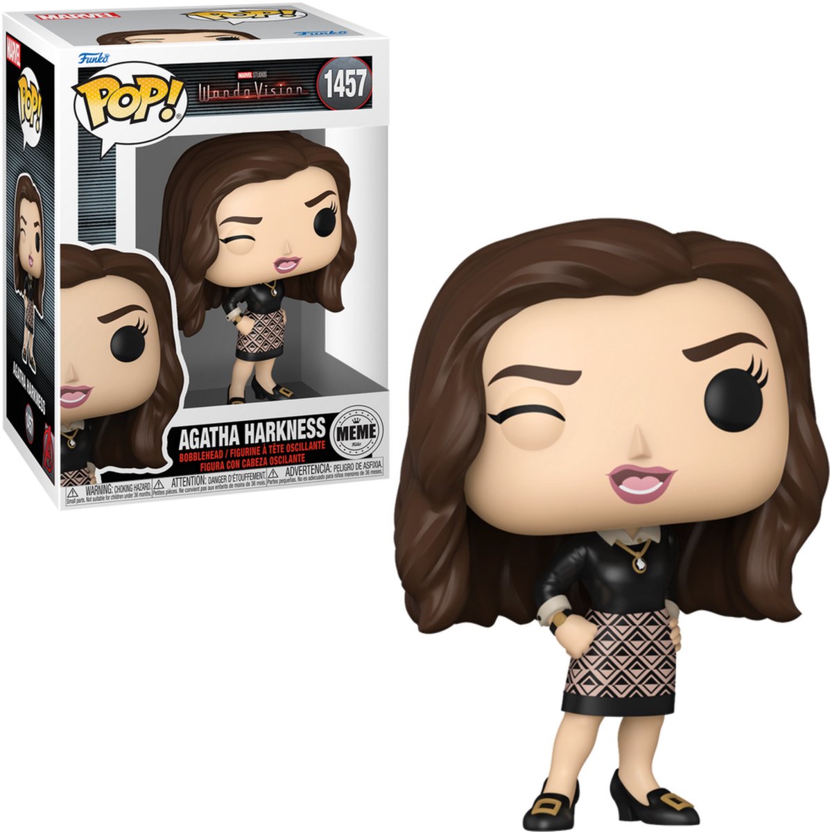 Funko pop! meme - marvel: wandavision - agatha harkness #1457 special edition exclusive