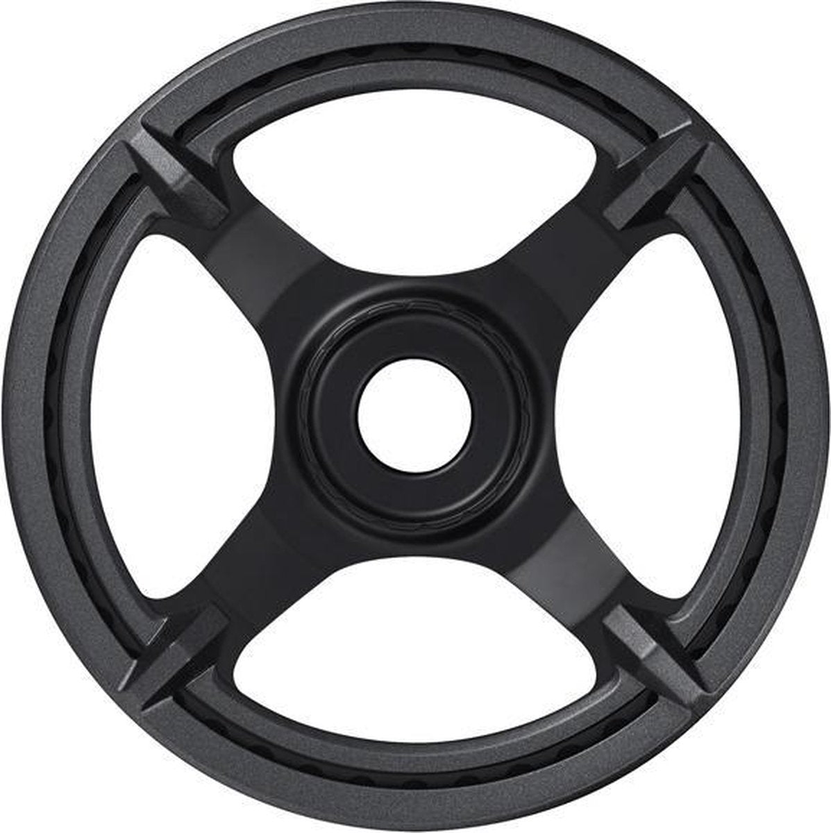 Corona Shimano Steps sm-cre61 38t nera con doppio paracatena