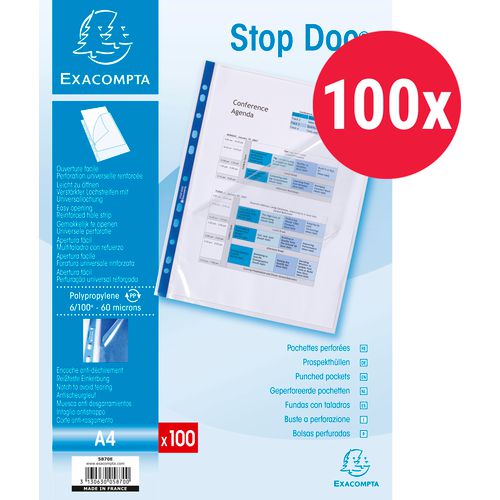 Buste Exacompta 5870e pp trasparente