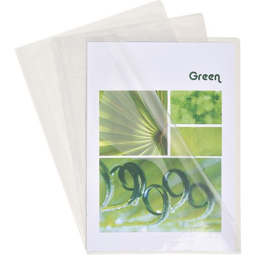Exacompta l-carpeta 661230e PVC transparente