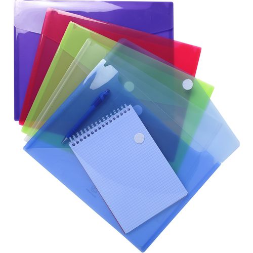 Carpeta de documentos exacompta 56420e pp colores surtido