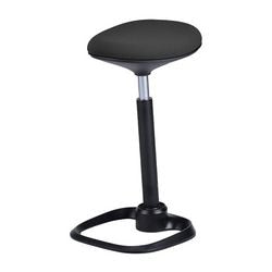 Sgabello sit-stand euroseats pra.001 metallo nero