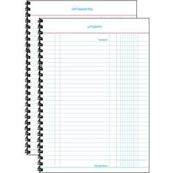 Libretto cassa sigel a5 bianco 153 mm x 144 mm x 8 mm
