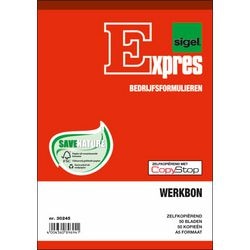 Libretto ordini sigel bianco a5 148 mm x 190 mm x 8 mm