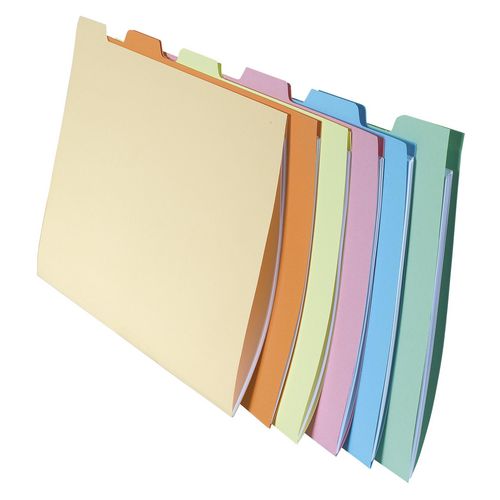 Cartelle di smistamento exacompta 337000e a4 blu