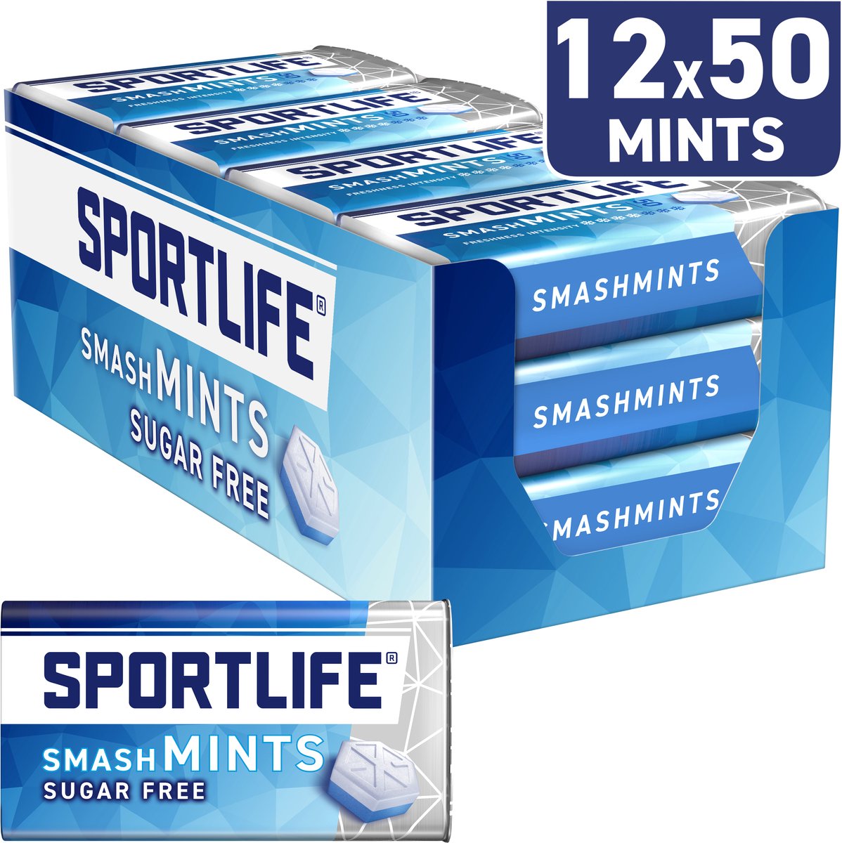 Mentas Sportlife smashmint (12x 35gr)