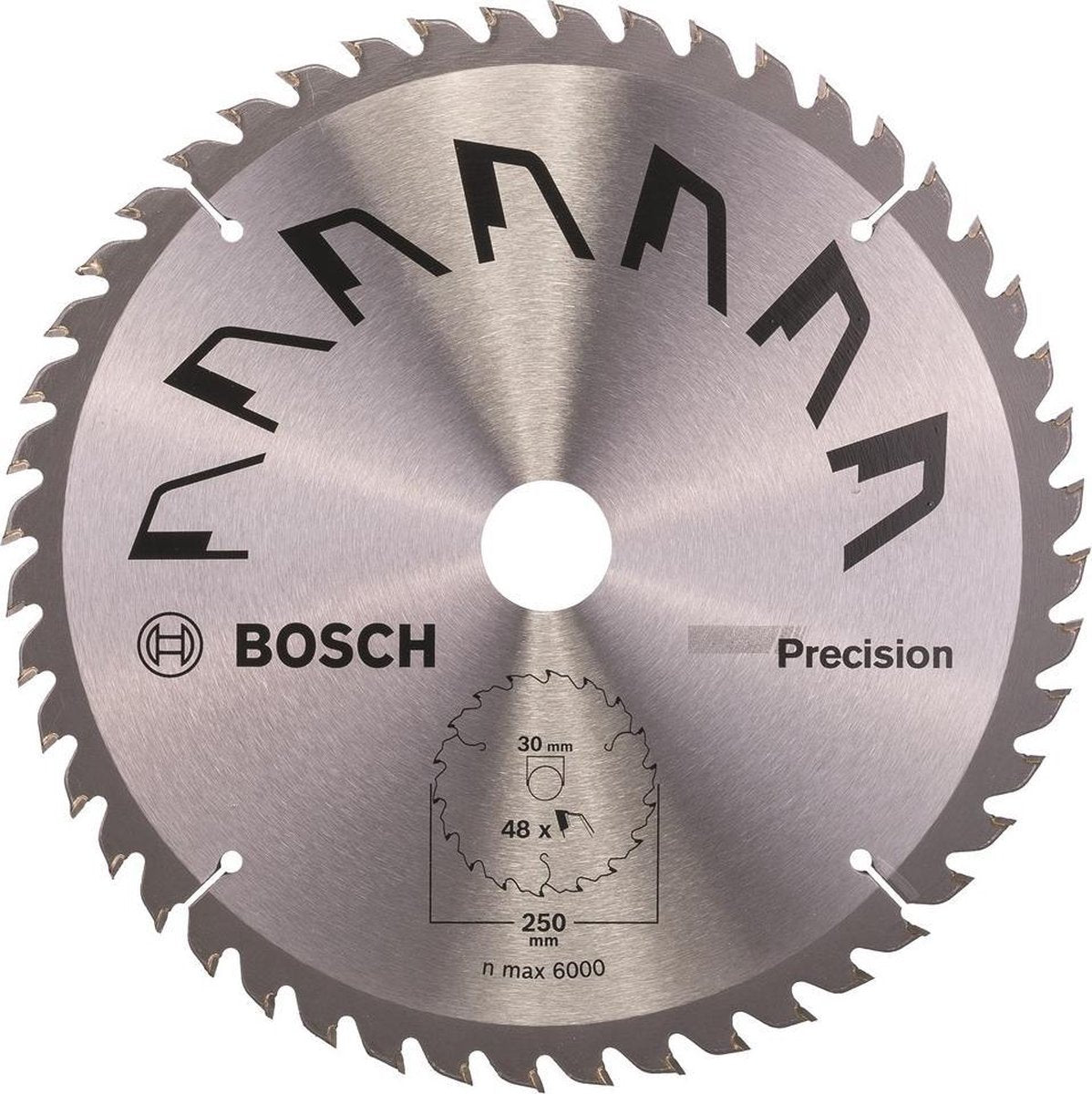 Bosch - lama per sega circolare di precisione 250 x 30 x 3,2 mm, 48