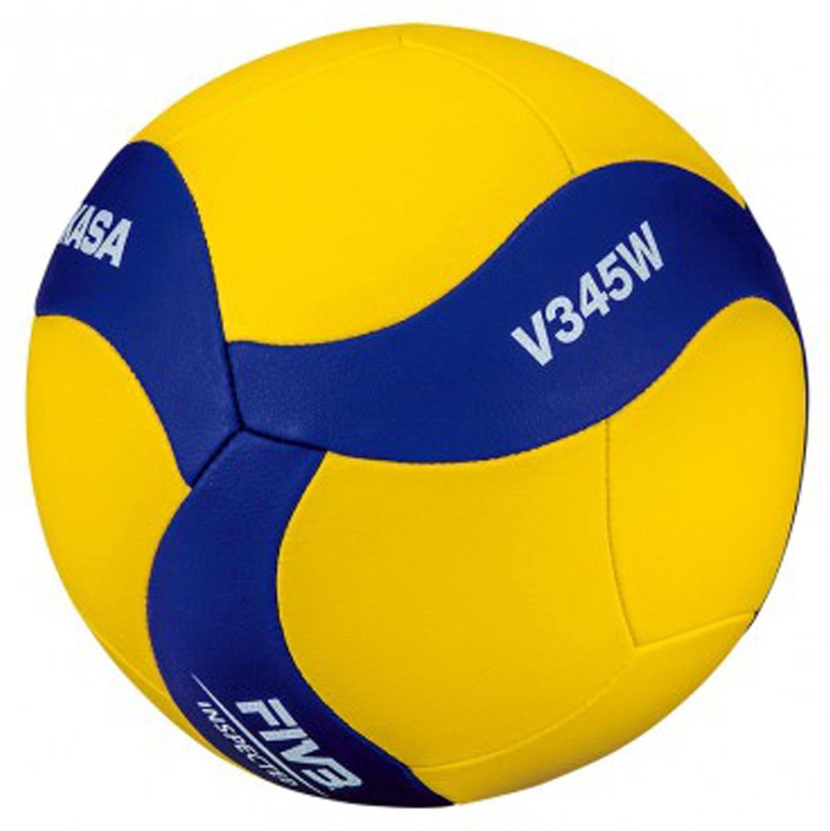 Balón de voleibol mikasa v345w amarillo azul