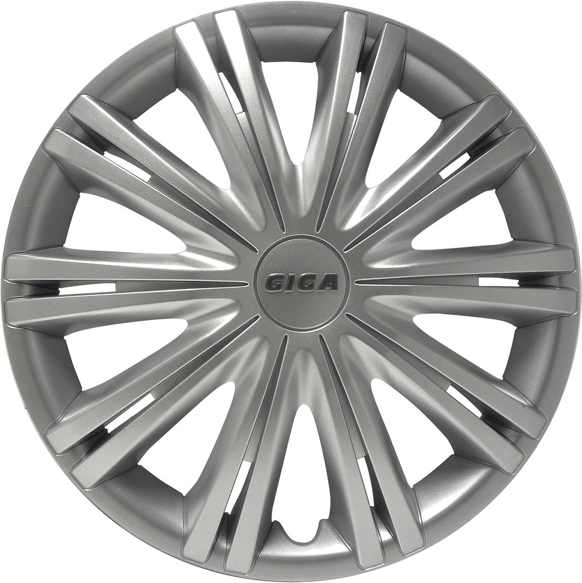 Coprimozzi Carpoint Giga 14 pollici ABS argento set da 4