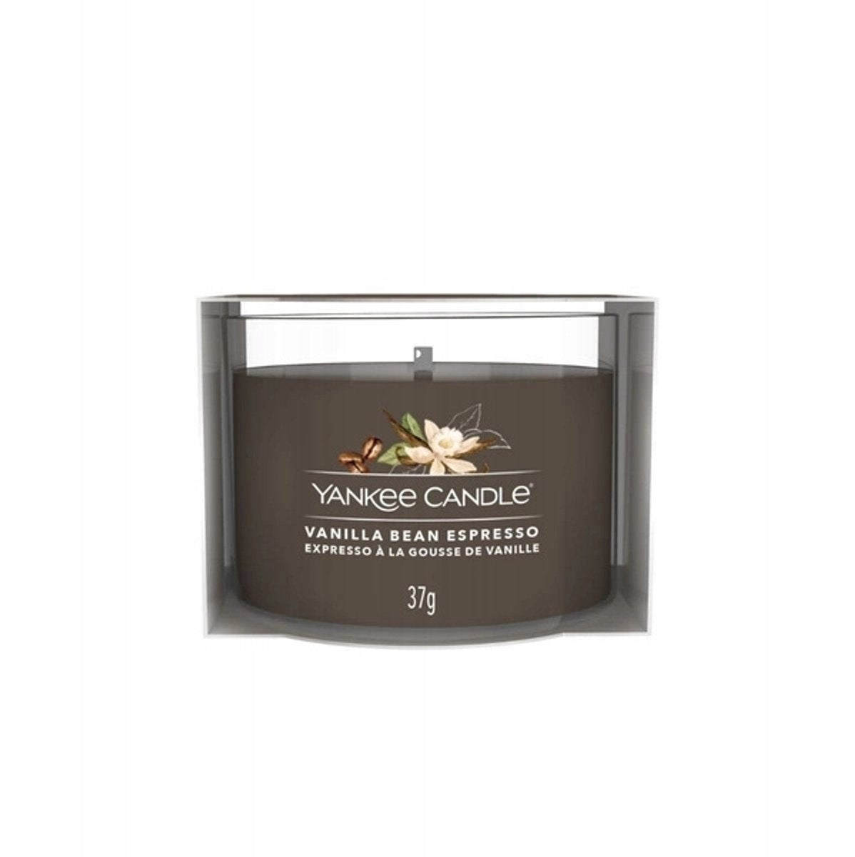 Yankee Candle mini vela perfumada vainilla espresso 37g