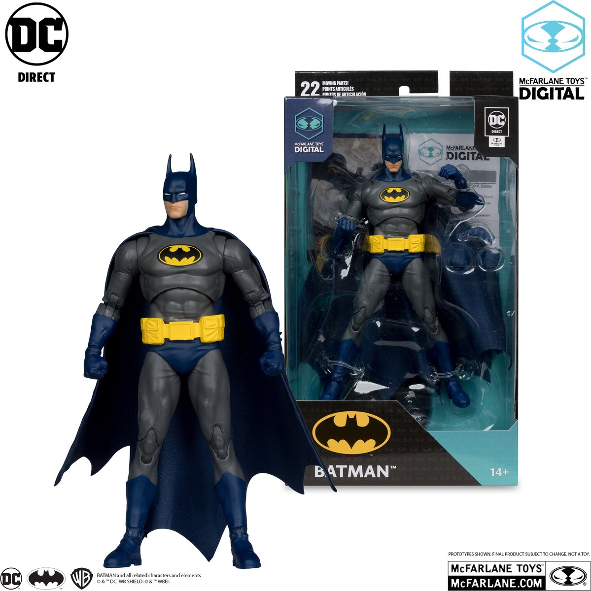 Mcfarlane Toys DC Direct - personaggio da gioco - Batman (terra di nessuno)