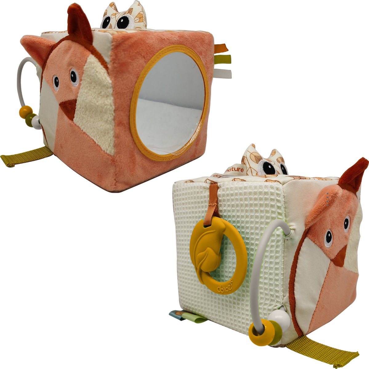 Dolce toys speelgoed earth activiteitenkubus - fiona vos oliver uil