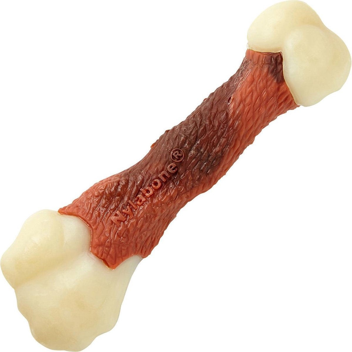 Muslo de hueso masticable extremo Nylabone con sabor a ternera