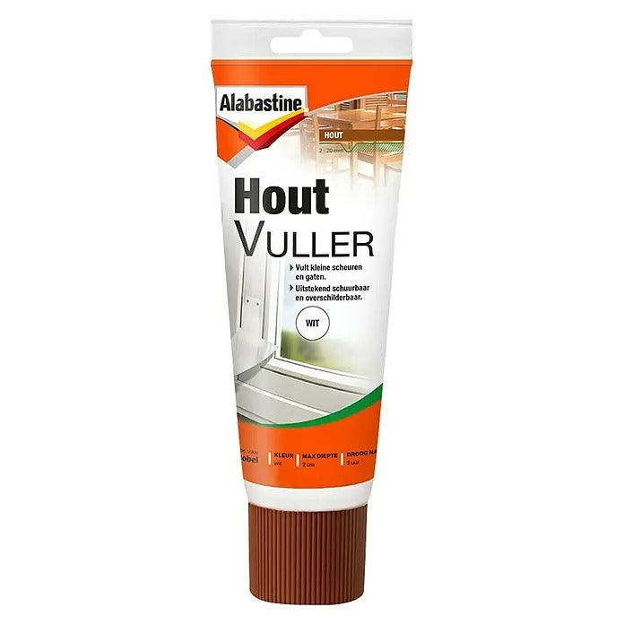 Masilla para madera Alabastina blanca 330gr - 5096029