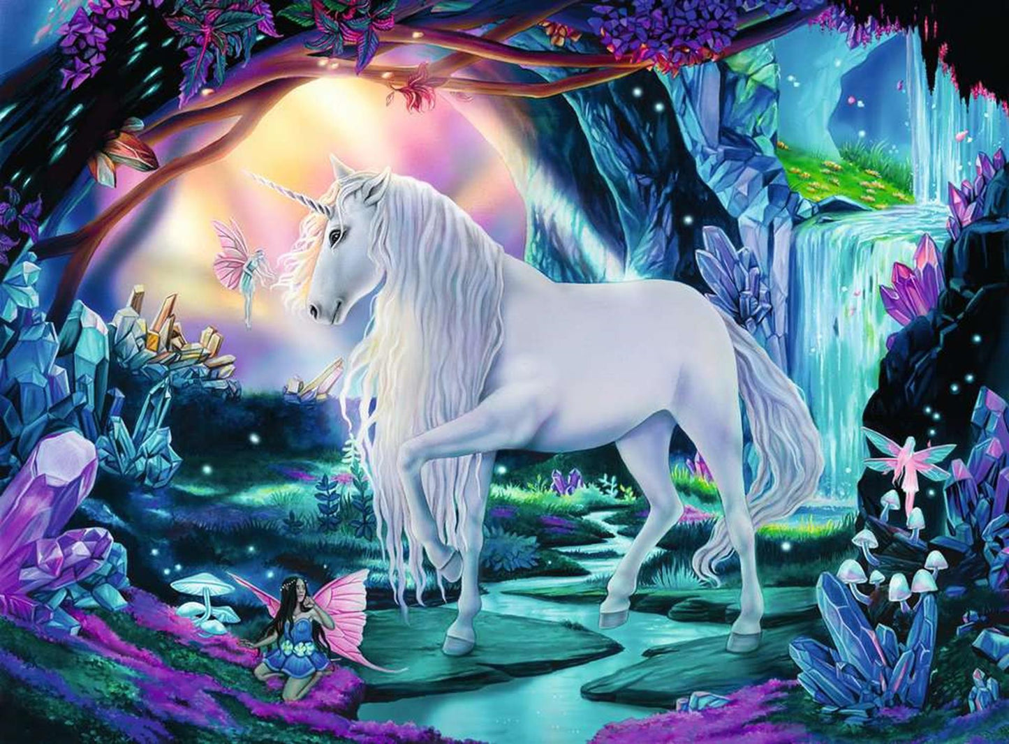 RAVENSBURGER JIGSAW Puzzle XXL Unicorn, 300st.