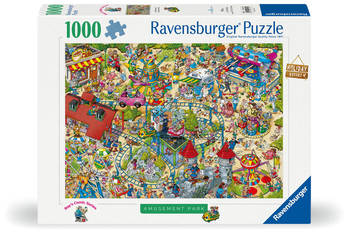 RAVENSBURGER PLUZULS Holiday Resort 4: The Amusement Park, 1000st.