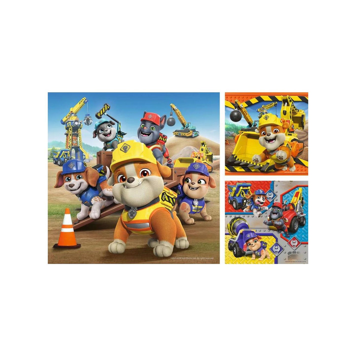 Puzzle Ravensburger Rubble Crew - 3x49 pezzi.