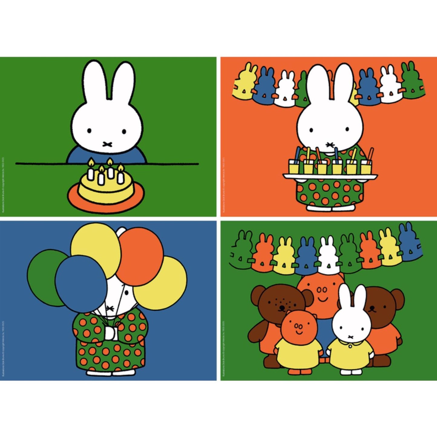 Ravensburger Legwagzel 4in1 Miffy 70 anni