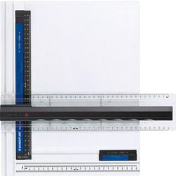 Staedtler - Tablero de dibujo Mars 661 - con regla de dibujo paralela - A4