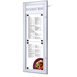 Scheda menu showdown scz2xa4tled 3540 g argento