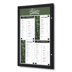 Tablero de menú enfrentamiento scz4xa4c9005 4950 g negro