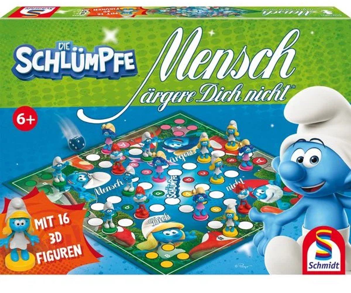 Schmidt uomo non ti dà fastidio - Gioco dei Puffi - in tedesco -