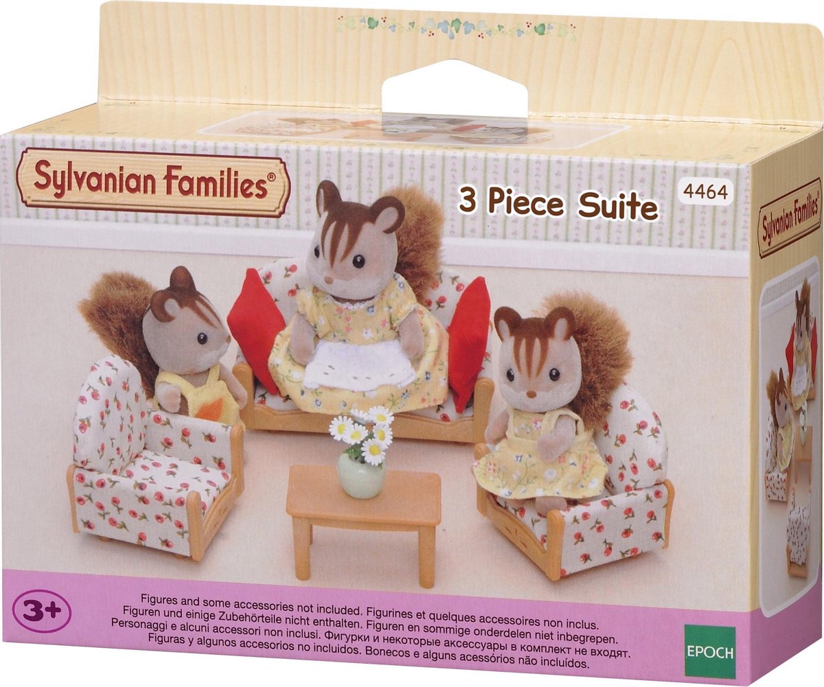 Sylvanian Families 4464 set di 3 mobili per casa delle bambole