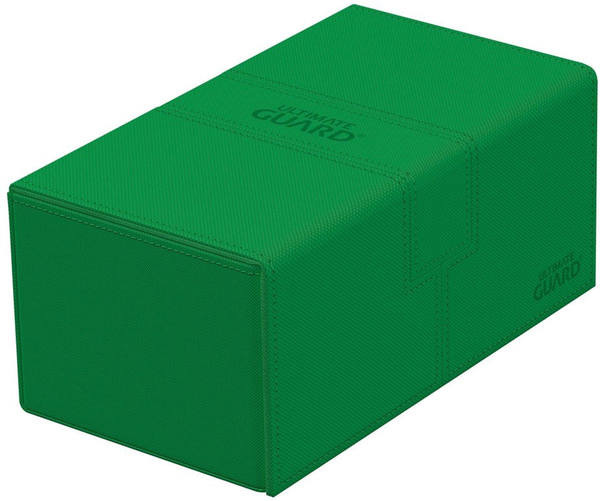 Ultimate guard twin flip'n'tray 200+ xenoskin - verde