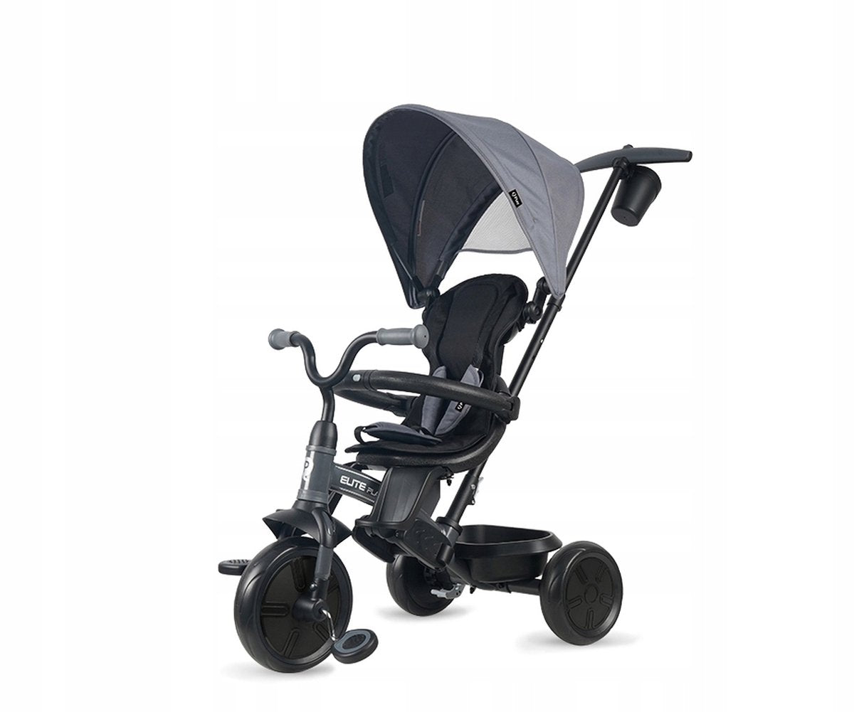 Triciclo Qplay Elite Platinum - grigio