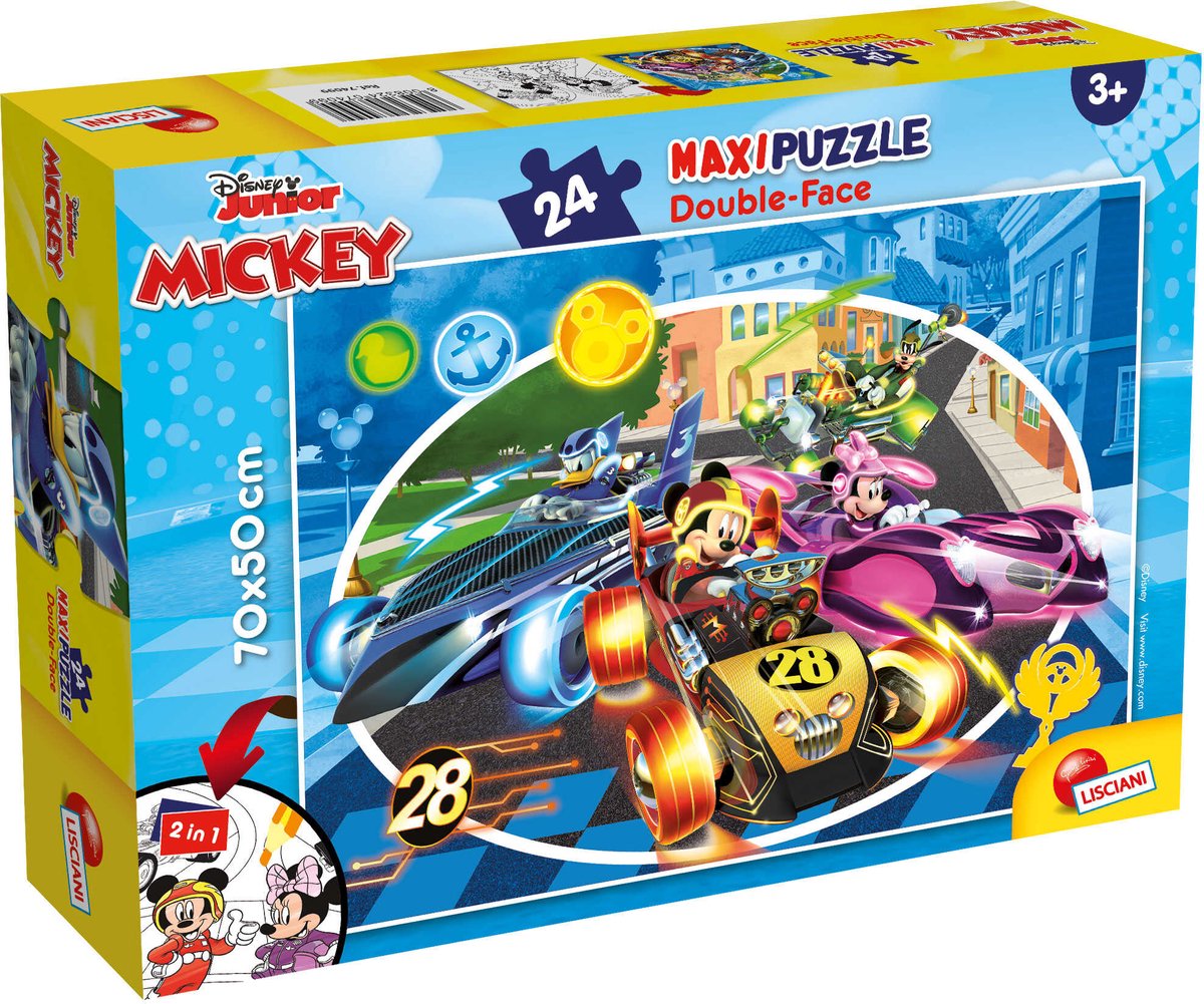 Lisciani disney rompecabezas df maxi piso 24 mickey