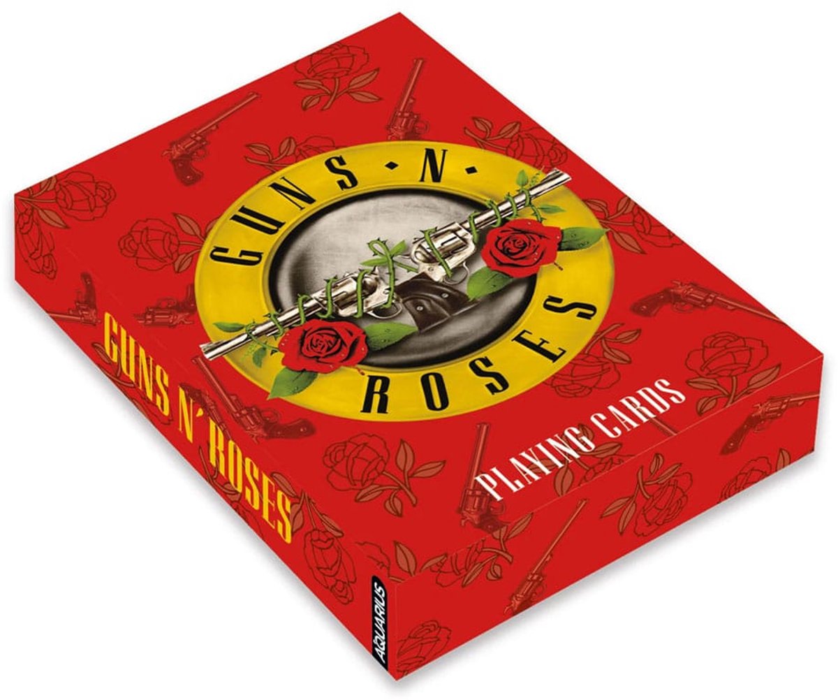 Aquarius guns n roses - carte da gioco - set di carte da gioco