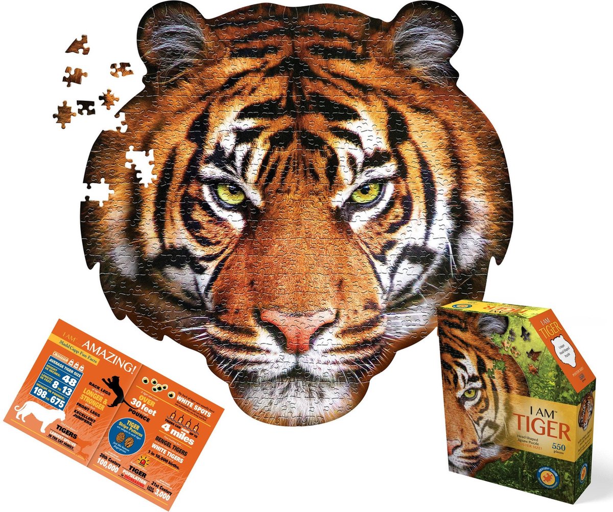 Madd capp - rompecabezas soy tigre 550 piezas