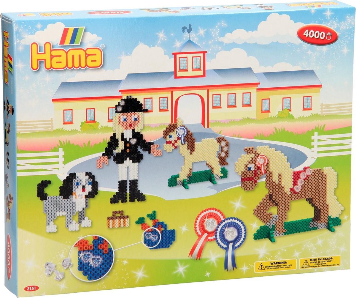 Perle di ferro Hama Set Horse Show 4000 Paps