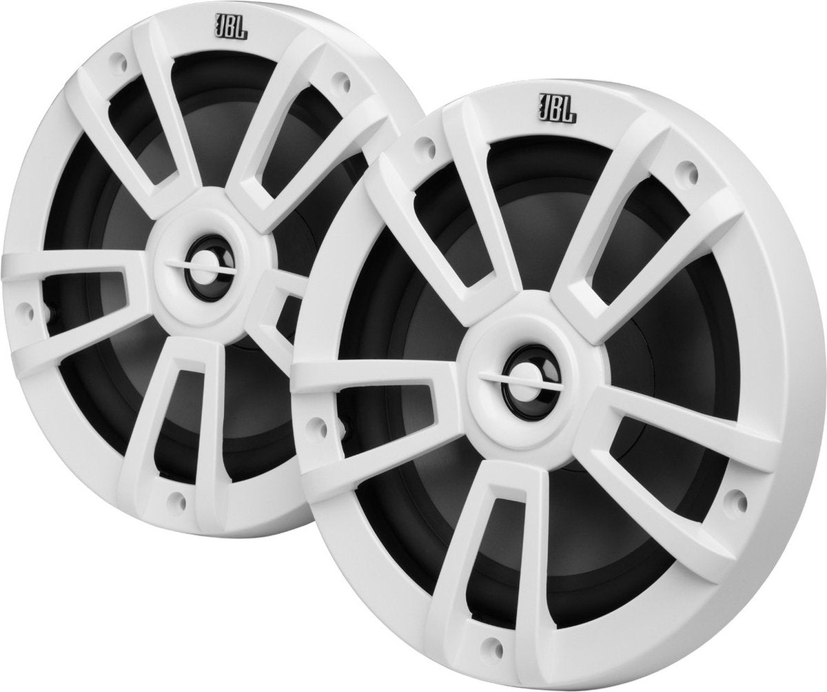 Jbl marine stage 8 - 8 (20 cm) marine audio speaker - 2-weg coaxiaal - 125 w rms 375 w piek - wit
