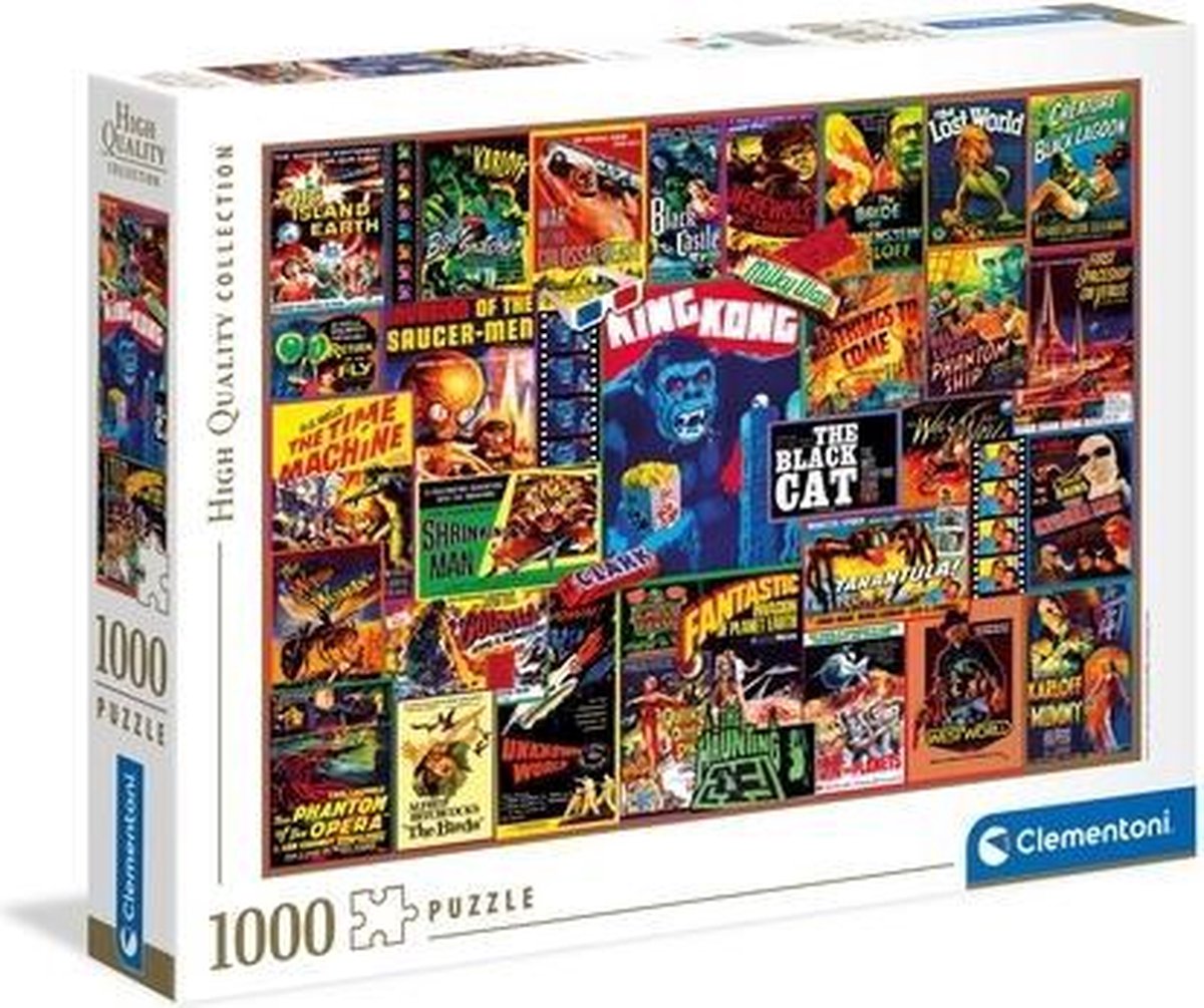 Clementoni thriller classics legpuzzel 1000 stuk(s) kunst