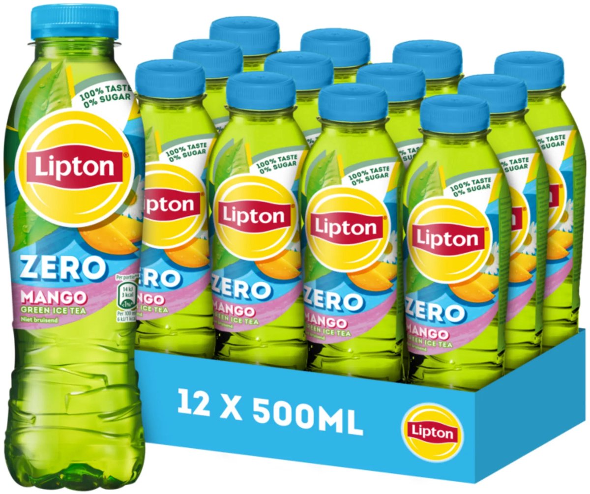 Lipton Tè freddo verde mango zero pet (12x50cl)