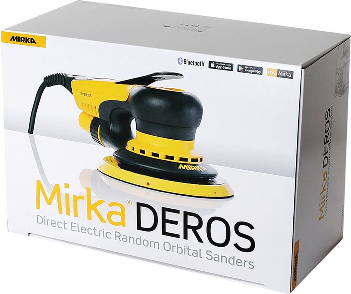 Lijadora excéntrica Mirka deros 625cv - 150mm - 350w