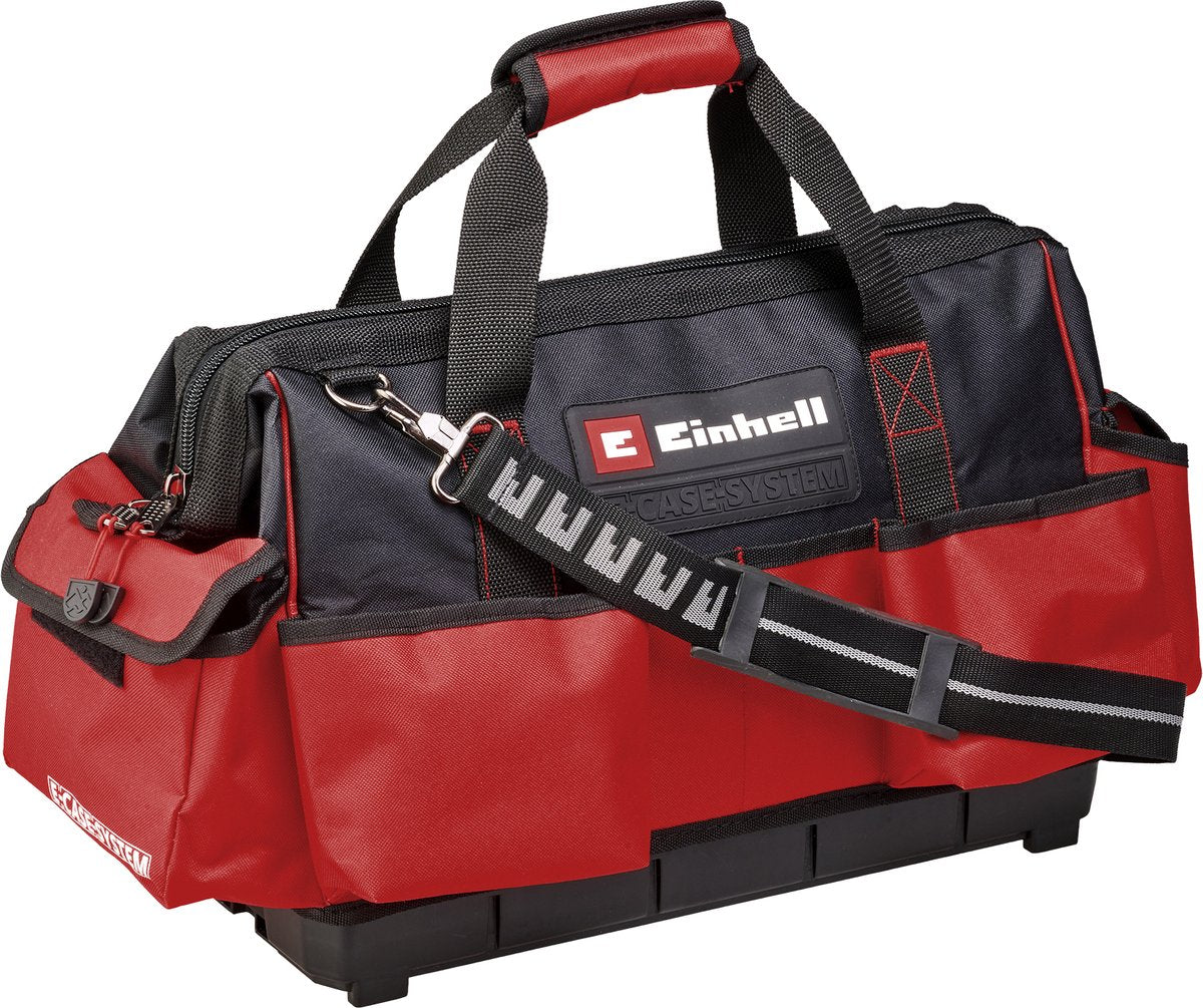 Bolsa de herramientas Einhell e-case - máx. capacidad de carga: 30 kg - almacenamiento y transporte universal de accesorios y herramientas - se puede conectar al sistema e-case